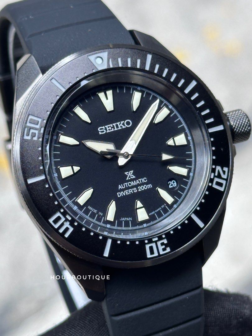 Brand New Seiko Prospex Stealth Samurai Automatic Divers Watch SRPL15K1 SBDY133
