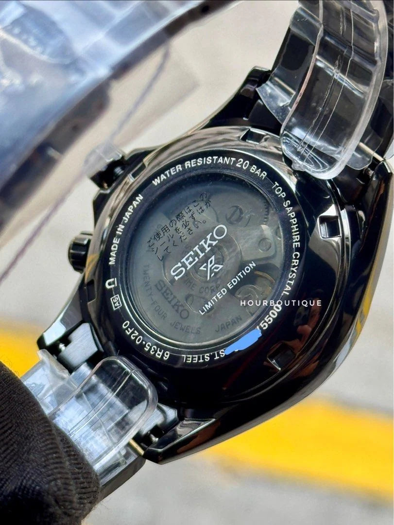 Brand New Seiko Prospex Stealth Alpinist Automatic Field Watch SPB337J1