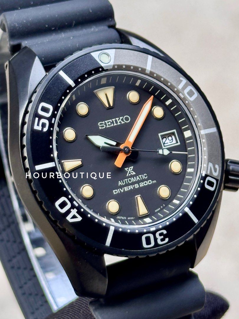 Brand New Seiko Prospex Stealth Sumo, Limited Edition Divers Watch SPB125J1