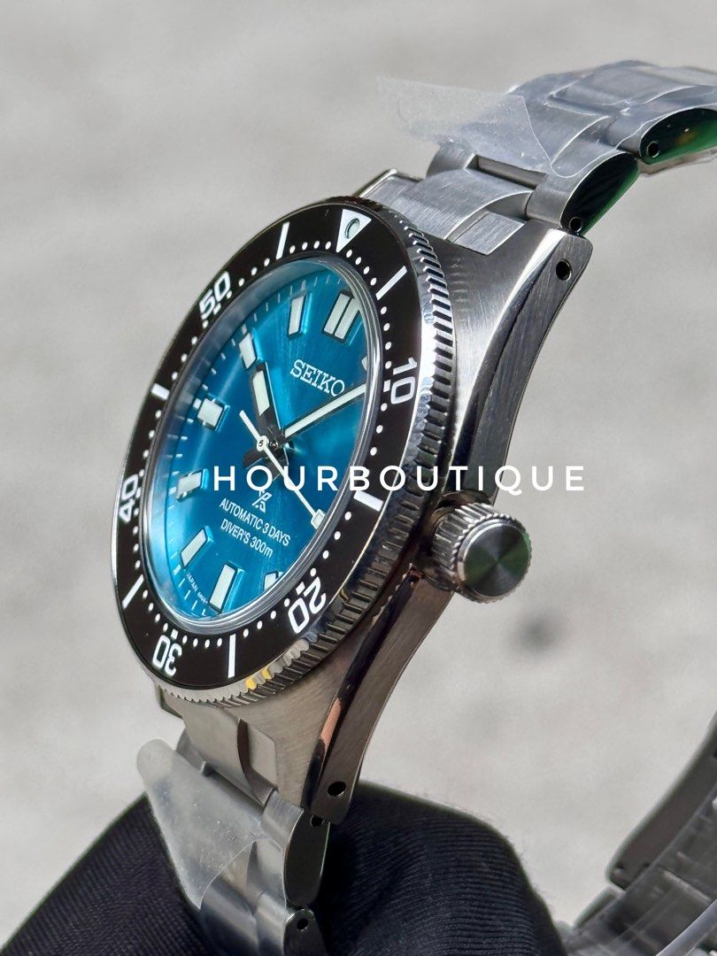Brand New Seiko Prospex Teal Dial Limited Ed, Automatic Divers 62Mas Watch SBDC221 SPB545J1