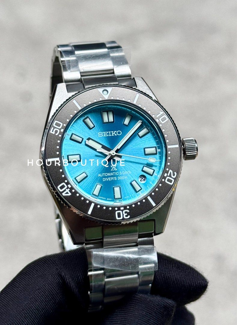 Brand New Seiko Prospex Teal Dial Limited Ed, Automatic Divers 62Mas Watch SBDC221 SPB545J1