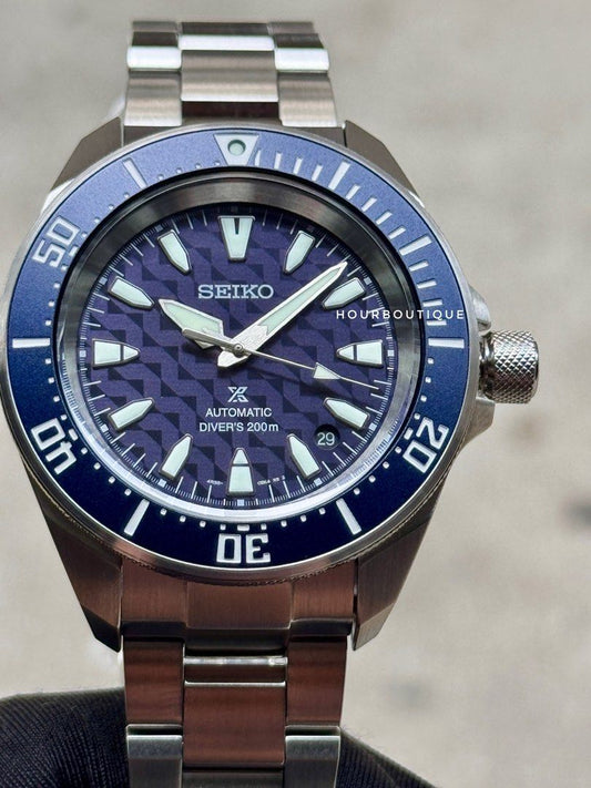 Brand New Seiko Prospex X PDM Design Samurai , Automatic Divers Watch SRPM03K1