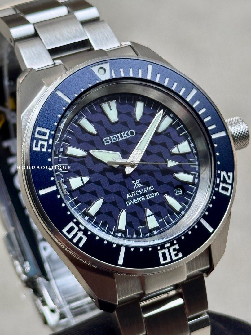 Brand New Seiko Prospex X PDM Design Samurai , Automatic Divers Watch SRPM03K1