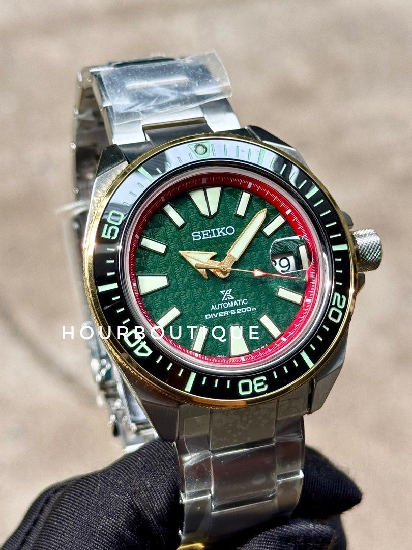 Brand New Seiko Prospex Yat Wat Chang Edition, King Samurai Automatic Divers Watch SRPH44k1