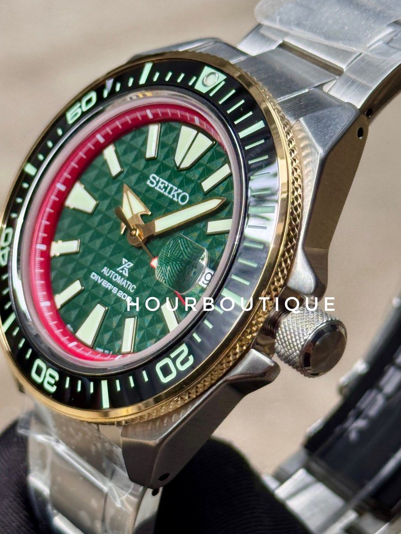 Brand New Seiko Prospex Yat Wat Chang Edition, King Samurai Automatic Divers Watch SRPH44k1