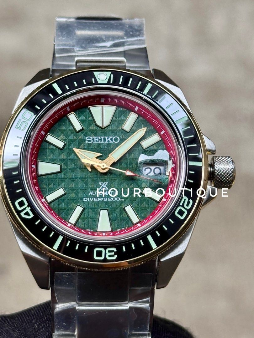 Brand New Seiko Prospex Yat Wat Chang Edition, King Samurai Automatic Divers Watch SRPH44k1