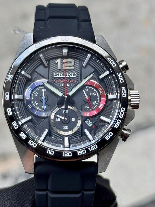 Brand New Seiko Quartz Chronograph Mens Watch SSB347P1