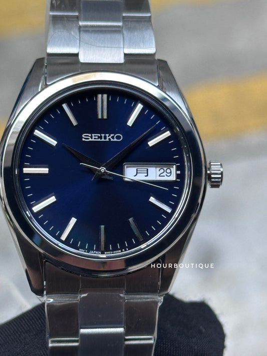 Brand New Seiko Spirit blue Dial Quartz 37mm Japan Only Watch SBTH009