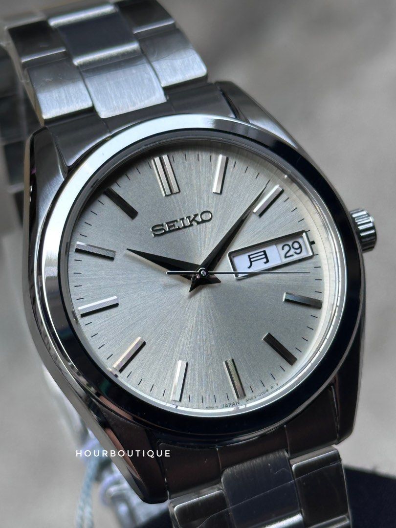 Brand New Seiko Spirit Quartz Silver Dial 37mm Japan Only Watch SBTH007