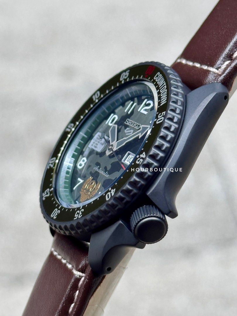 Brand New Seiko Street Fighter Guile Edition Automatic Watch SRPF21K1
