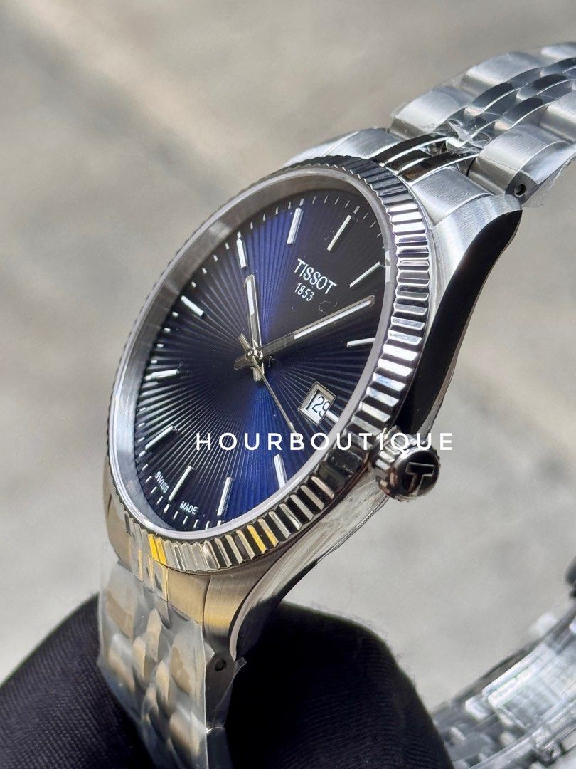 Brand New Tissot Ballade Blue Dial 40mm Swiss Made Quartz Watch T156.410.11.041.00