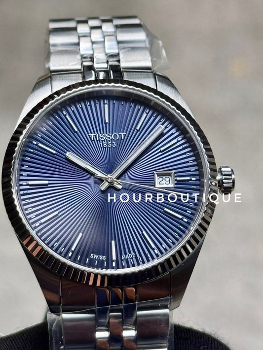 Brand New Tissot Ballade Blue Dial 40mm Swiss Made Quartz Watch T156.410.11.041.00