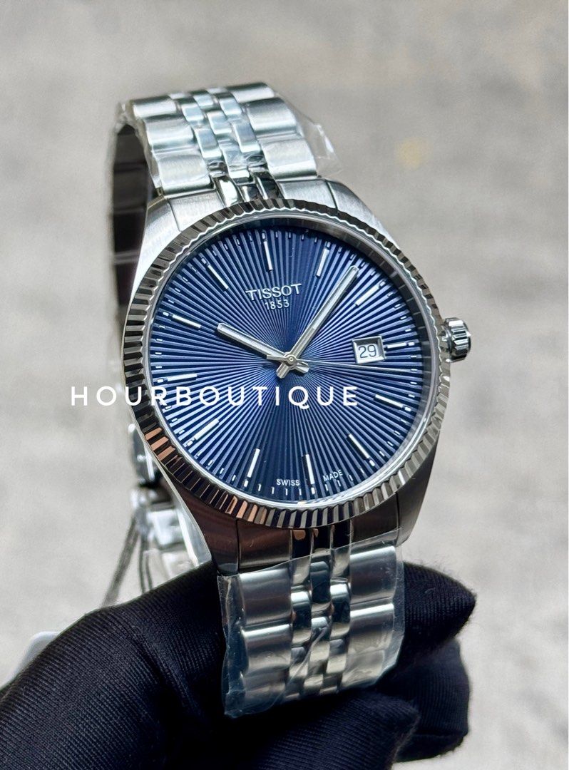 Brand New Tissot Ballade Blue Dial 40mm Swiss Made Quartz Watch T156.410.11.041.00