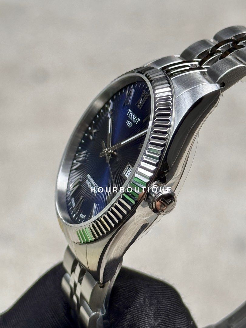Brand New Tissot Ballade Chronometer Certified Blue Dial Automatic Watch T156.408.11.043.00