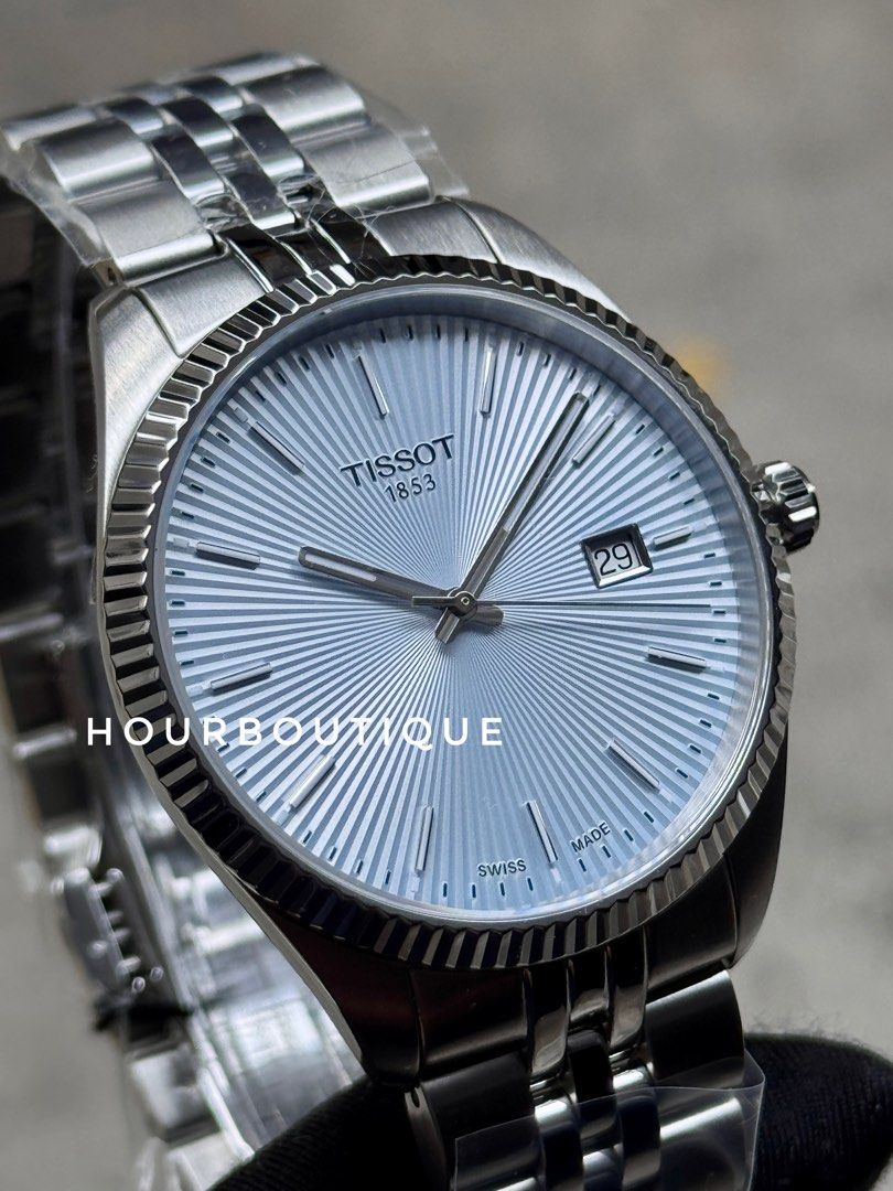 Brand New Tissot Ballade Ice Blue 40mm Swiss Made Quartz Watch T156.410.11.351.00
