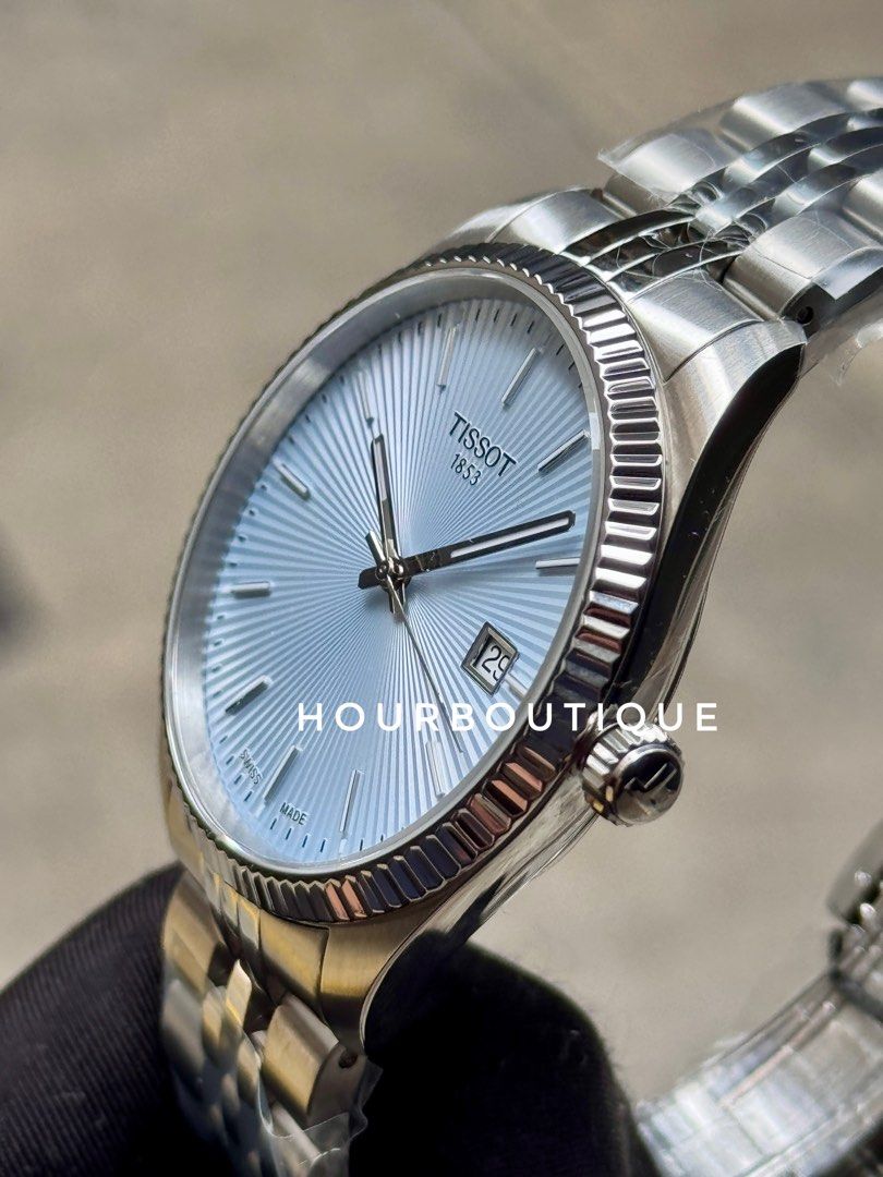 Brand New Tissot Ballade Ice Blue 40mm Swiss Made Quartz Watch T156.410.11.351.00