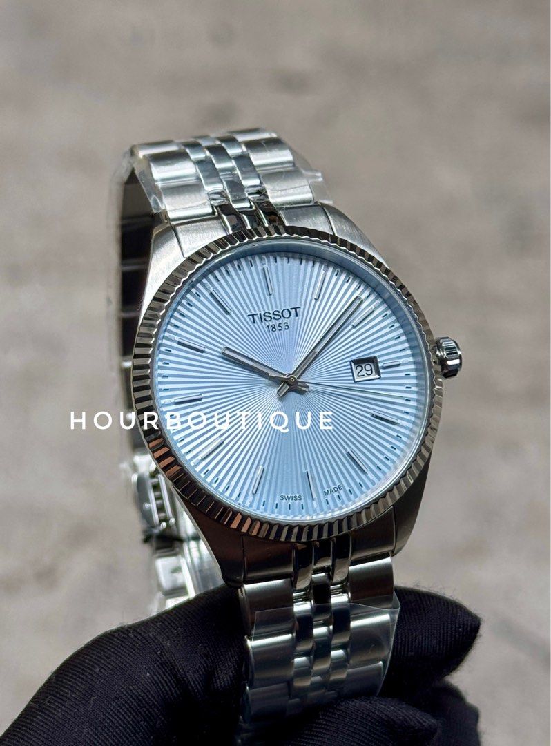 Brand New Tissot Ballade Ice Blue 40mm Swiss Made Quartz Watch T156.410.11.351.00