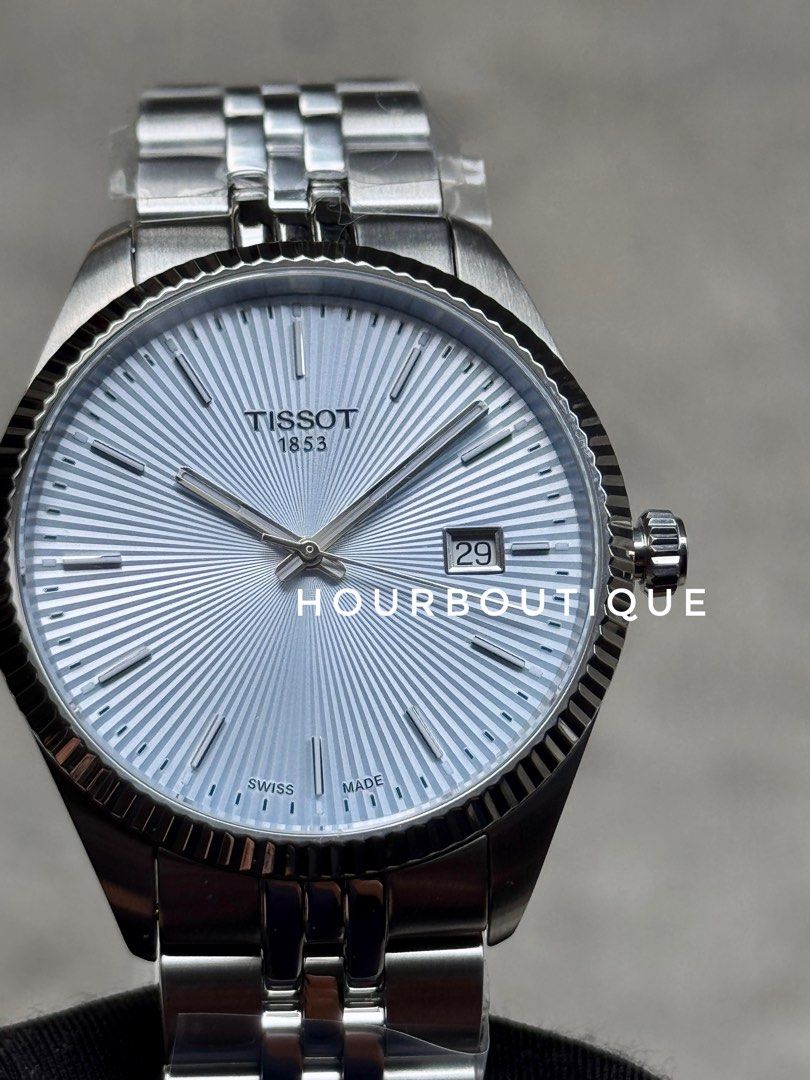 Brand New Tissot Ballade Ice Blue 40mm Swiss Made Quartz Watch T156.410.11.351.00