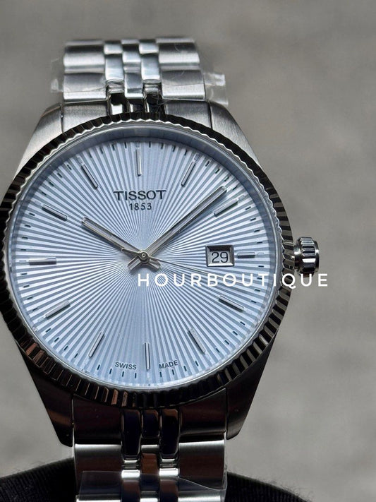 Brand New Tissot Ballade Ice Blue 40mm Swiss Made Quartz Watch T156.410.11.351.00