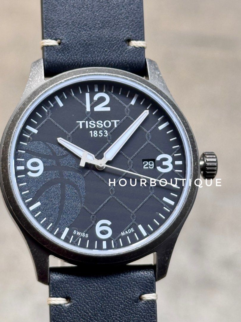 Brand New Tissot Basket Ball Dial Quartz Watch, Swiss Made T116.410.36.067.00