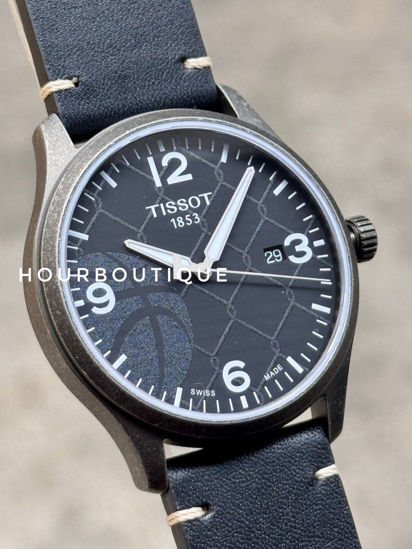 Brand New Tissot Basket Ball Dial Quartz Watch, Swiss Made T116.410.36.067.00