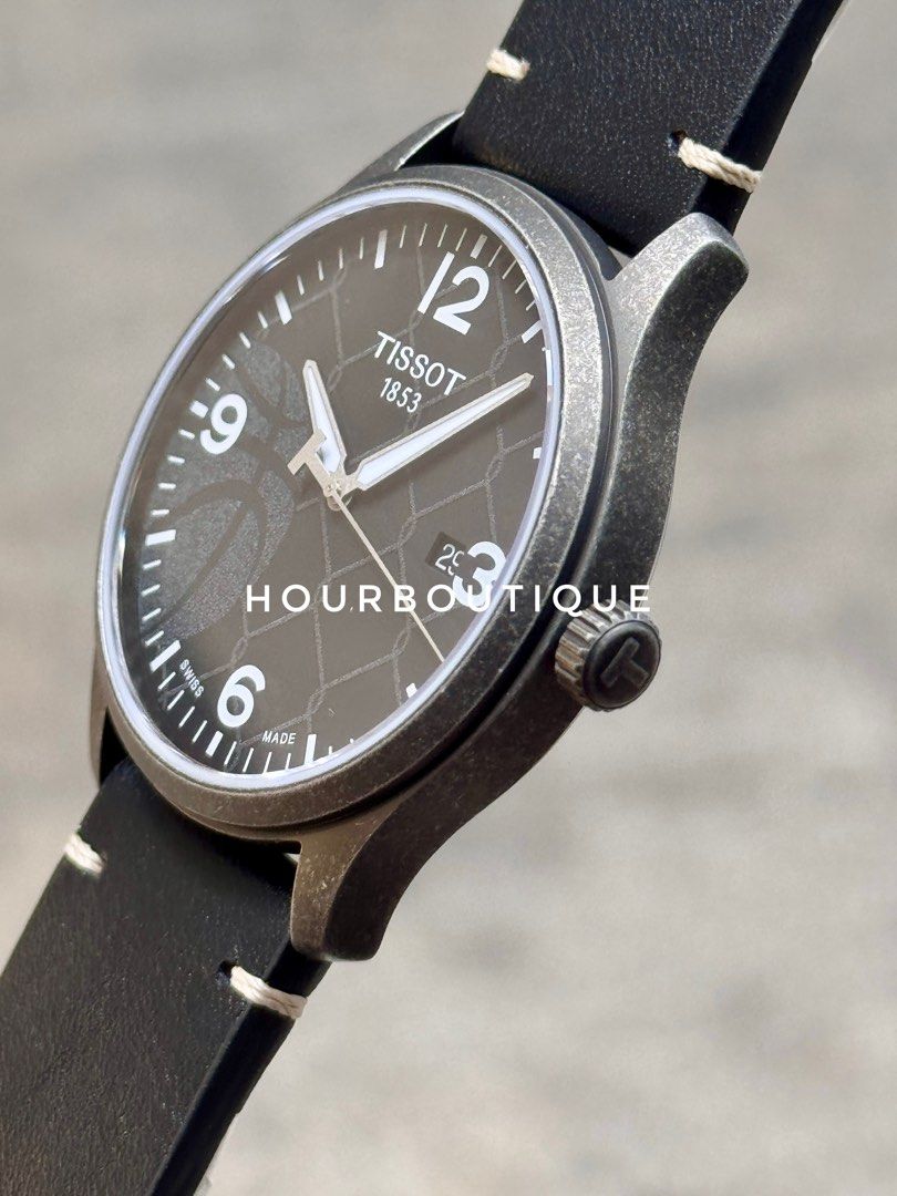 Brand New Tissot Basket Ball Dial Quartz Watch, Swiss Made T116.410.36.067.00