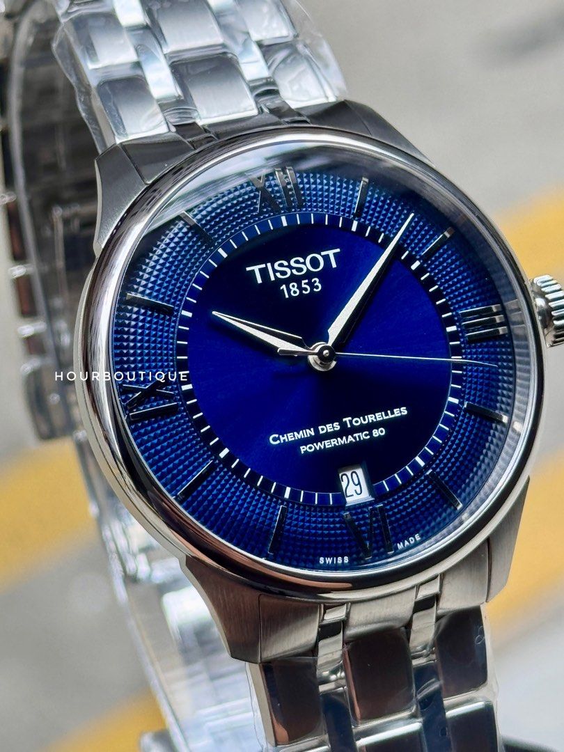 Brand New Tissot Chemin des Tourelles Powermatic 80 39 mm T1394071104800