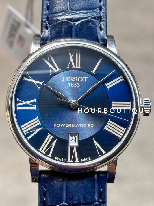 Brand New Tissot Classics Blue Dial Powermatic 80, Automatic Watch T122.407.16.043.00