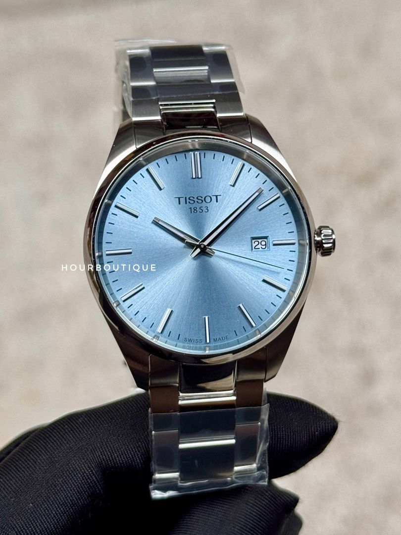 Brand New Tissot Ice Blue Dial Quartz Watch T150.410.11.0351.00