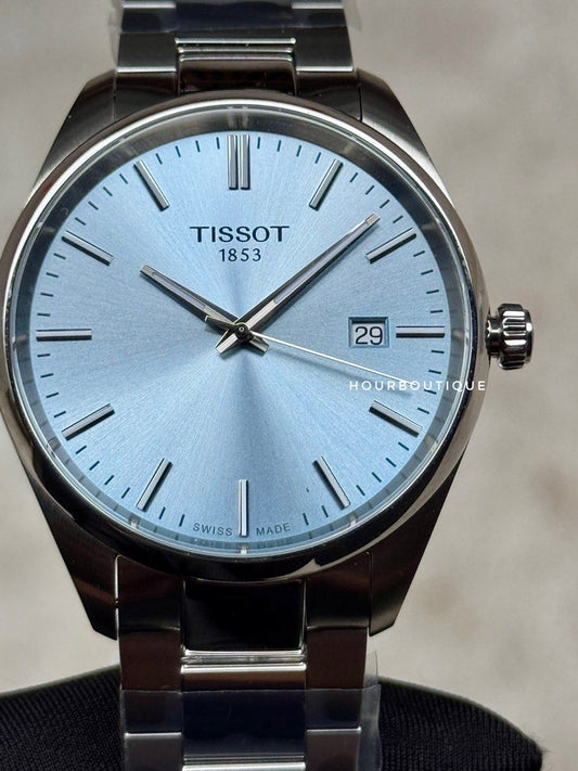 Brand New Tissot Ice Blue Dial Quartz Watch T150.410.11.0351.00