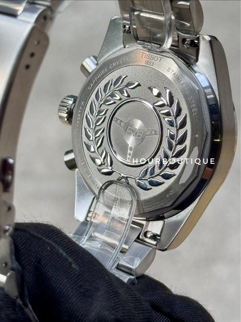 Brand New Tissot PR516 Blue Dial Quartz Chronograph T149.417.11.041.00
