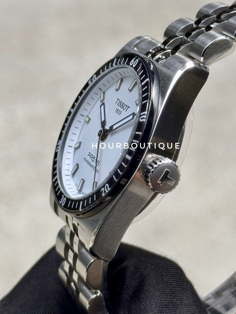 Brand New Tissot PR516 Powermatic 80 White Dial Watch T149.407.11.031.00
