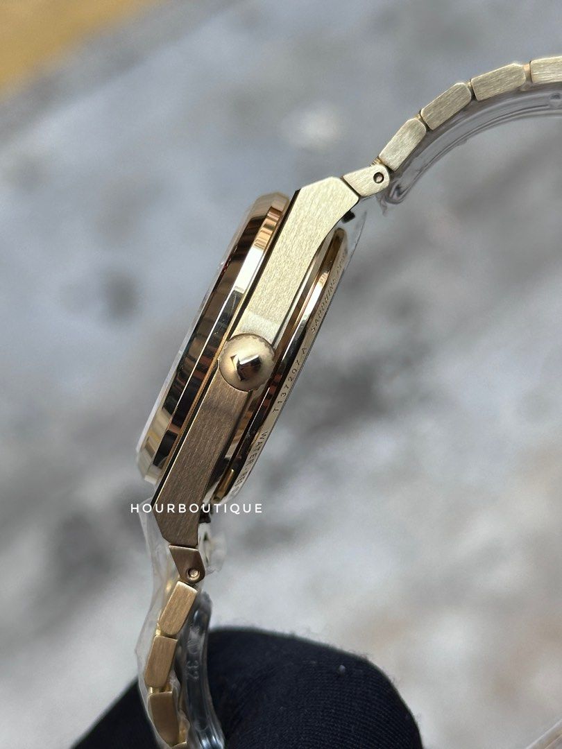 Brand New Tissot PRX 35mm PVD Gold Case Automatic Mens Watch T137.207.33.021.00