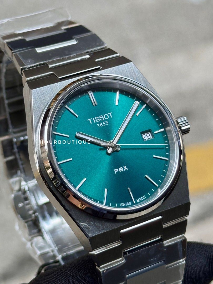 Brand New Tissot PRX Dark Green Quartz Swiss Made Watch T137.410.11.001.00
