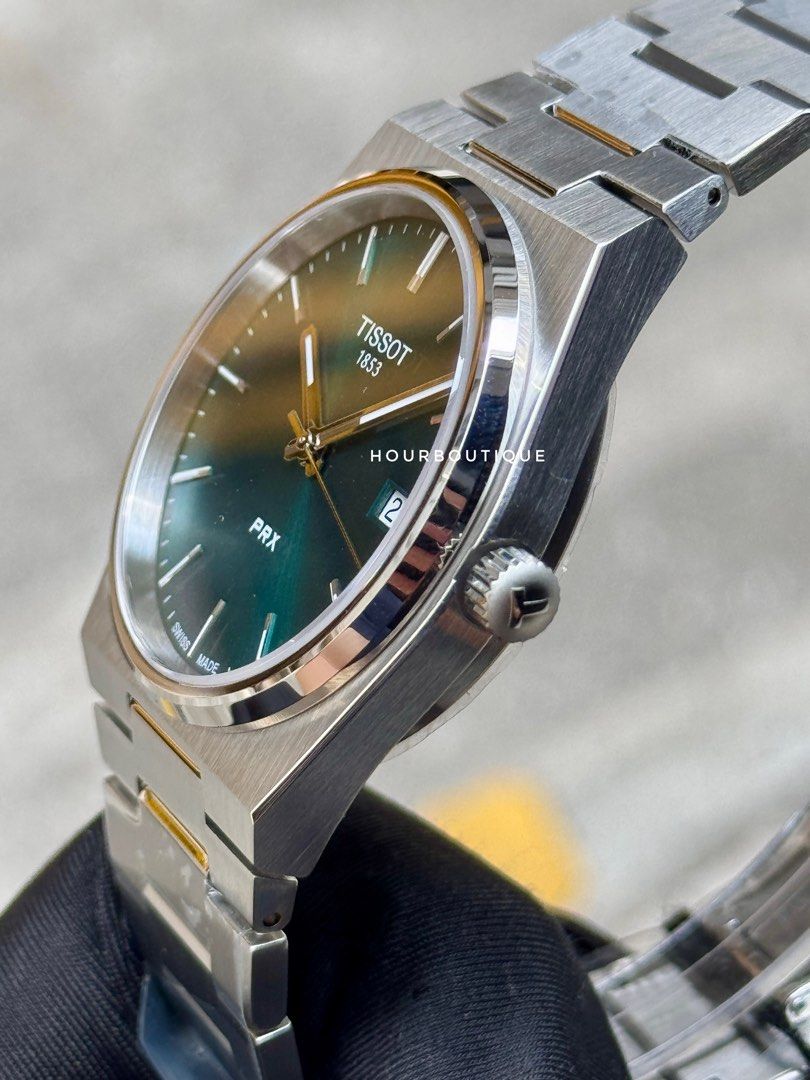 Brand New Tissot PRX Dark Green Quartz Swiss Made Watch T137.410.11.001.00