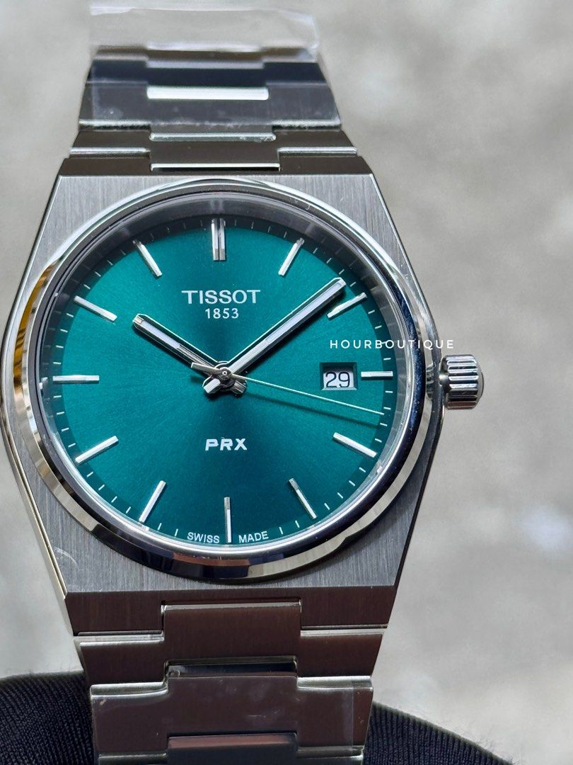 Brand New Tissot PRX Dark Green Quartz Swiss Made Watch T137.410.11.001.00