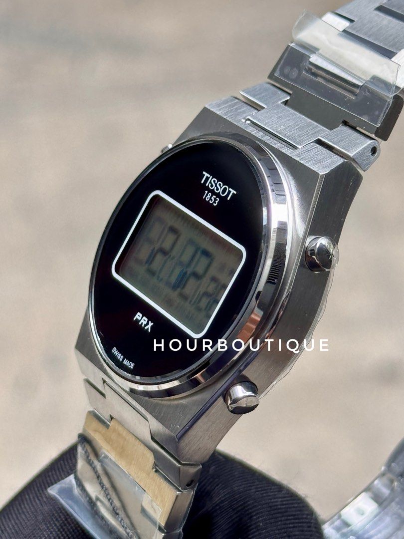 Brand New Tissot PRX Digital 35mm Swiss Made Quartz Watch T137.263.11.050.00