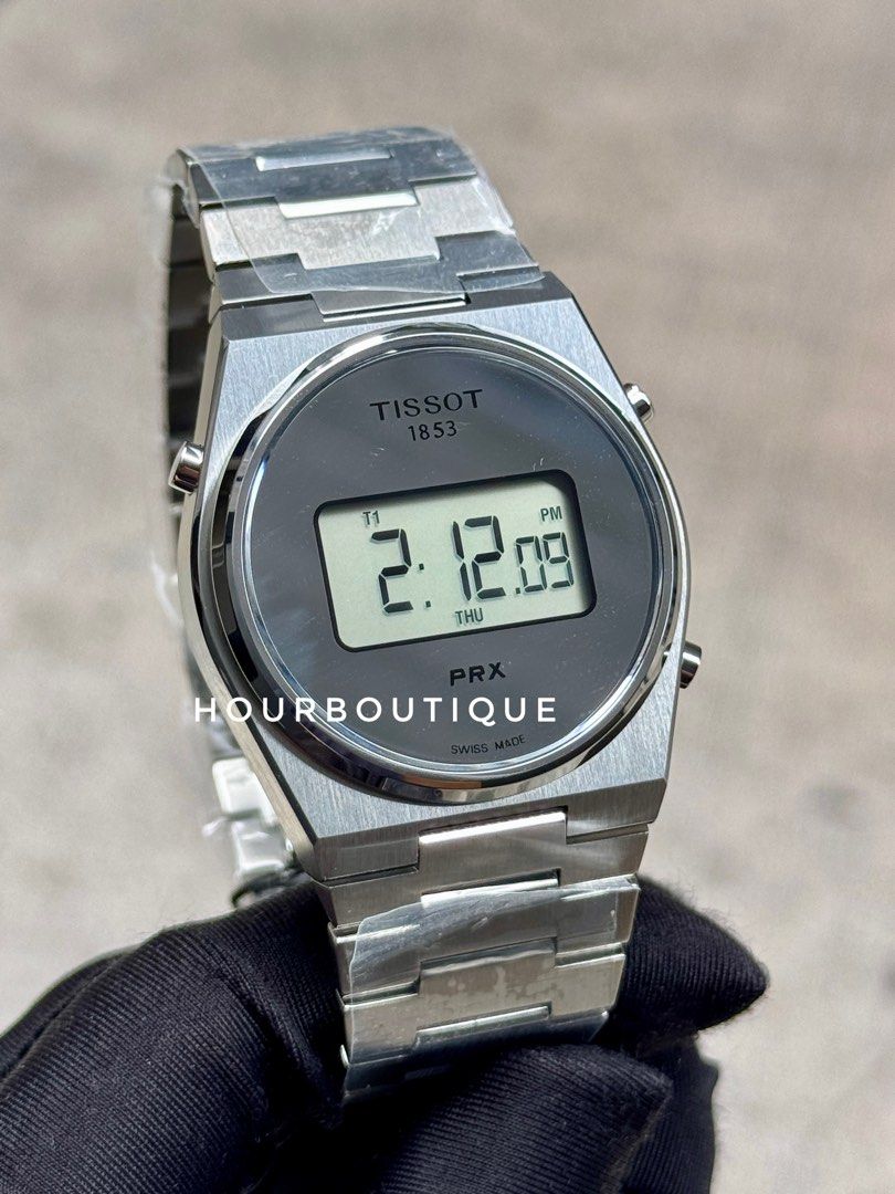 Brand New Tissot PRX Digital 40mm Swiss Made Watch (Grey)