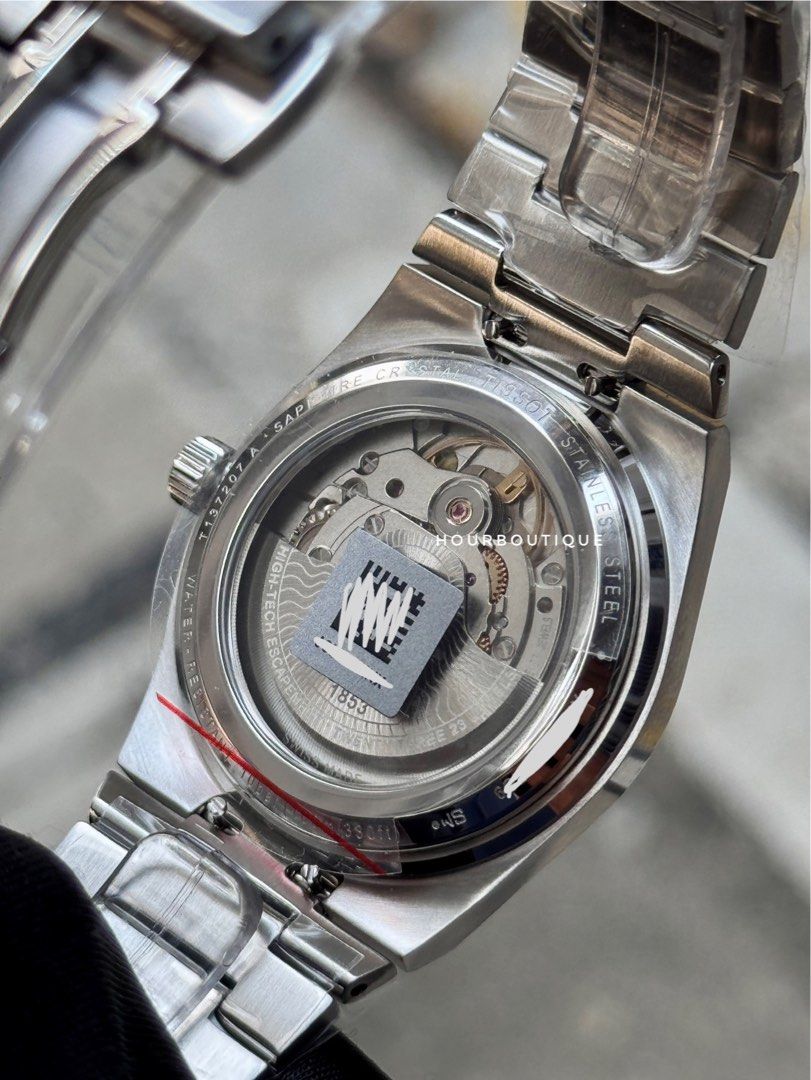Brand New Tissot PRX Mint Green Waffle Dial, Powermatic 80 Swiss Made Watch T137.407.11.091.00