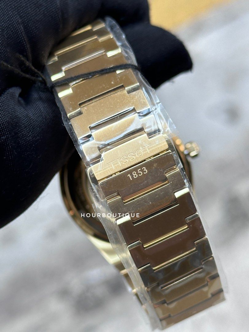 Brand New Tissot PRX PVD Gold Automatic Mens Watch T137.407.17.051.00