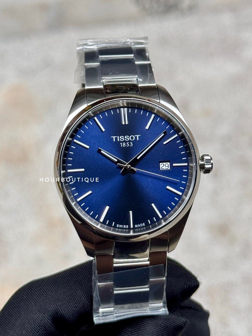Brand New Tissot Quartz Dark Blue Dial Watch T150.410.11.041.00