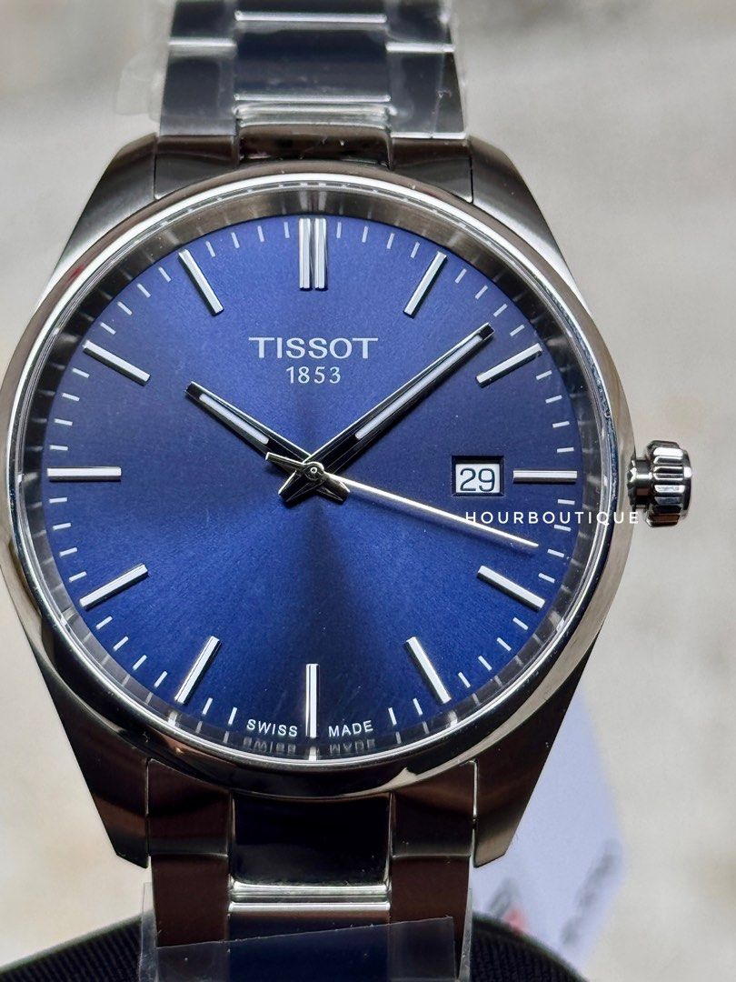Brand New Tissot Quartz Dark Blue Dial Watch T150.410.11.041.00