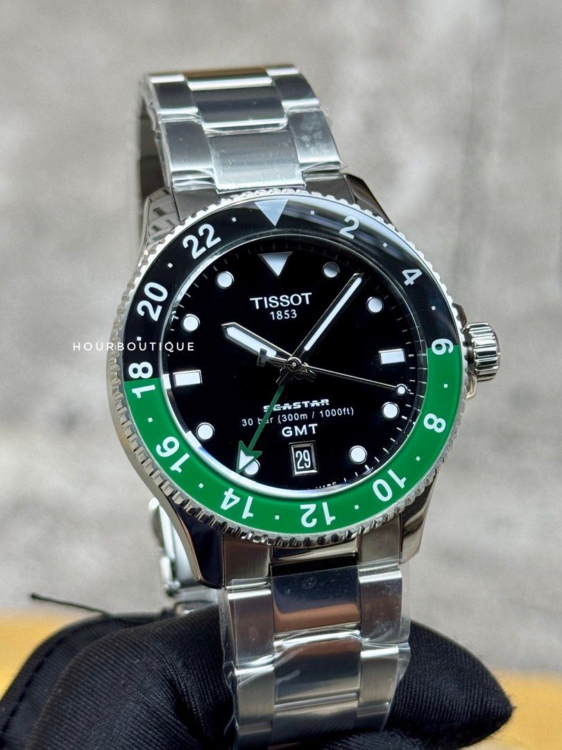 Brand New Tissot SeaStar GMT Quartz Swiss Made Watch T120.852.11.051.00
