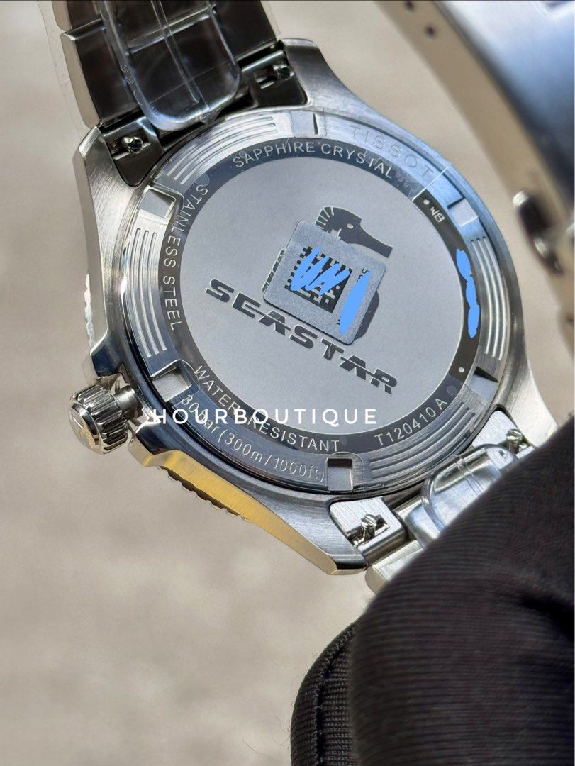 Brand New Tissot SeaStar Quartz Blue Dial Divers Watch 40mm T120.410.11.041.00