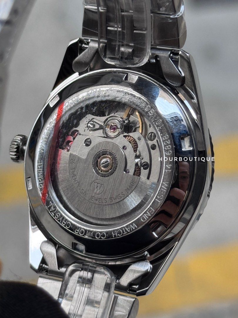 Brand New West End Watch Company 37mm Swiss Made Tibetan Dial Automatic Watch