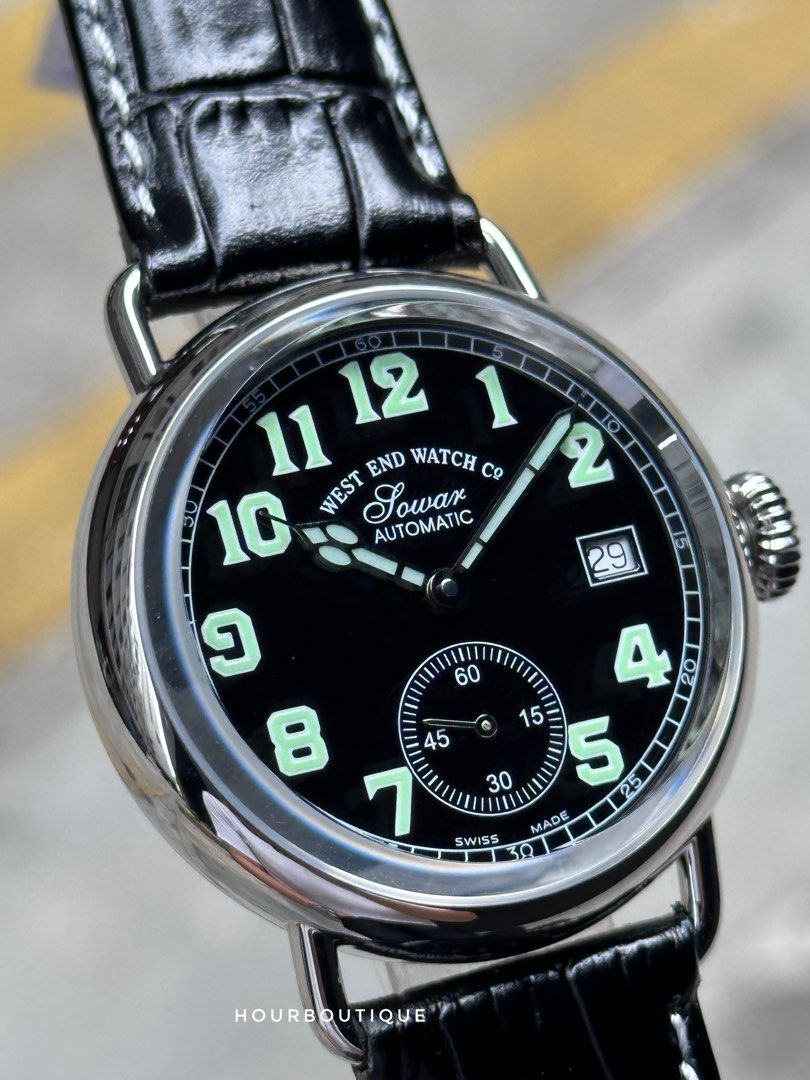 Brand New WestEnd Watch Company Sowar Swiss Made Automatic Mens Dress Watch