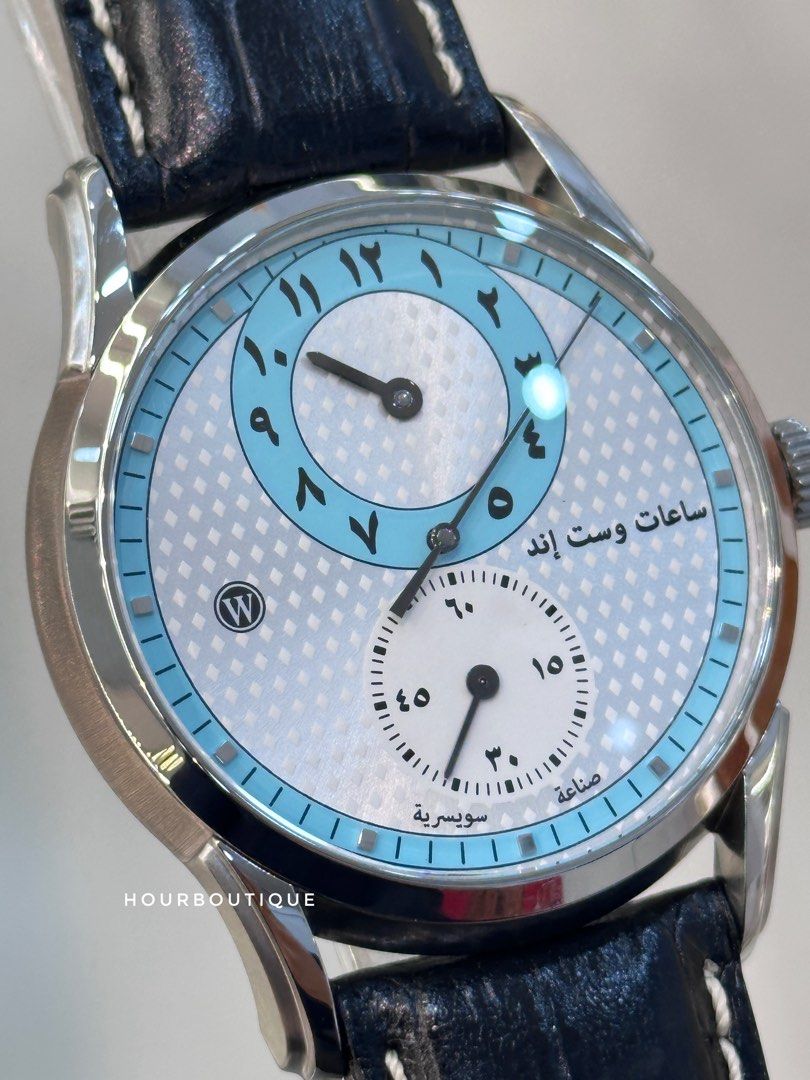 Brand New WestEnd Watch Company Regulator Series Swiss Made Automatic Watch Turquoise Dial