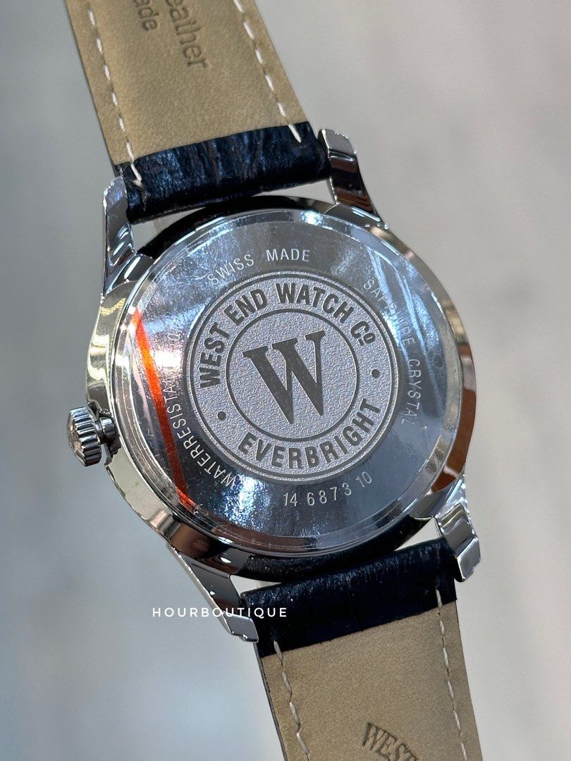 Brand New WestEnd Watch Company Regulator Series Swiss Made Automatic Watch Turquoise Dial