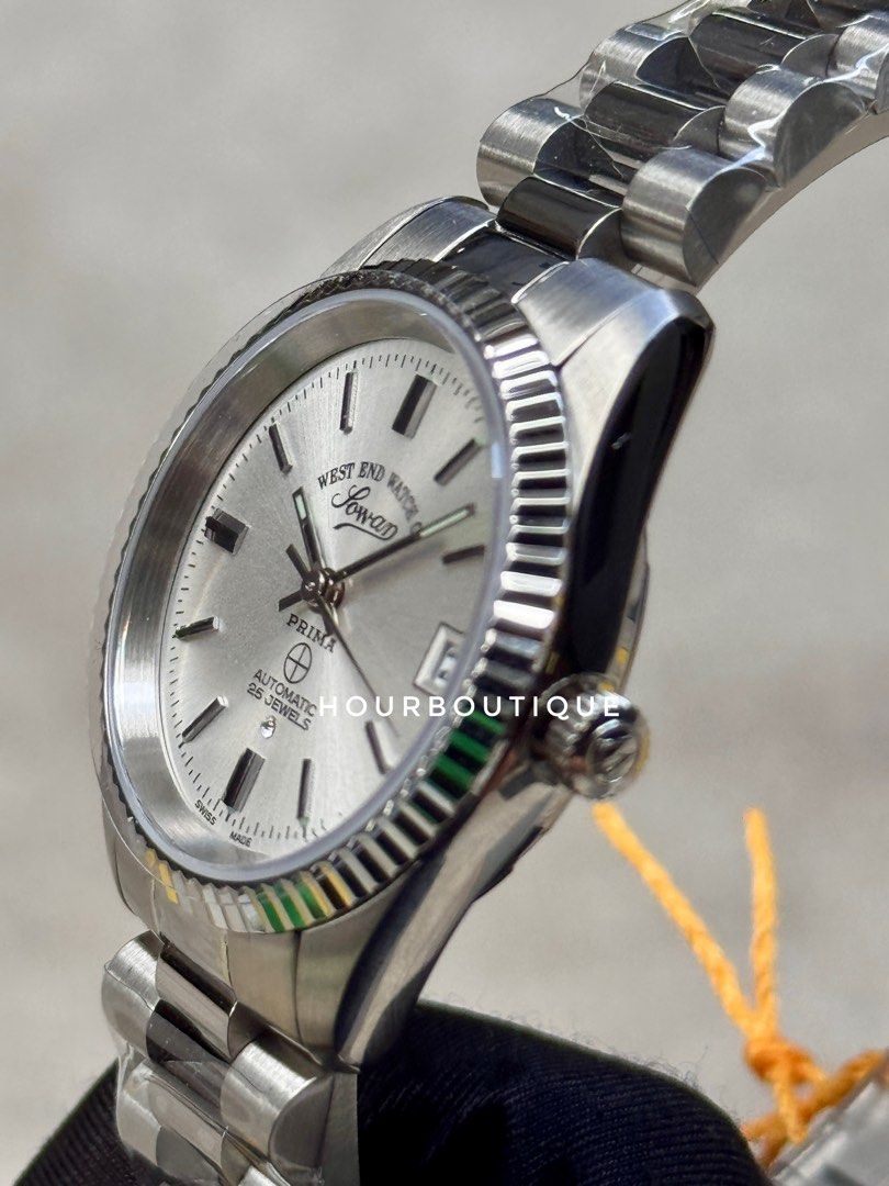 Brand New WestEnd Watch Company 32mm Swiss Made Silver Dial Automatic Watch
