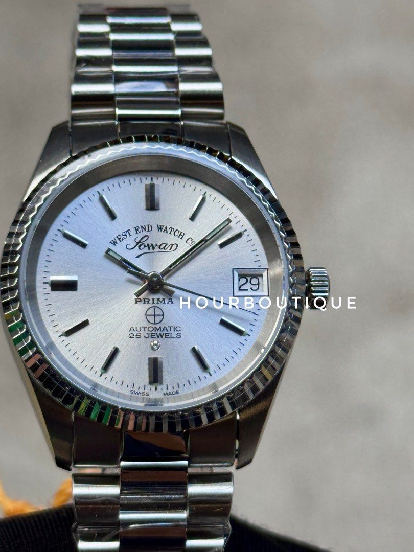 Brand New WestEnd Watch Company 32mm Swiss Made Silver Dial Automatic Watch